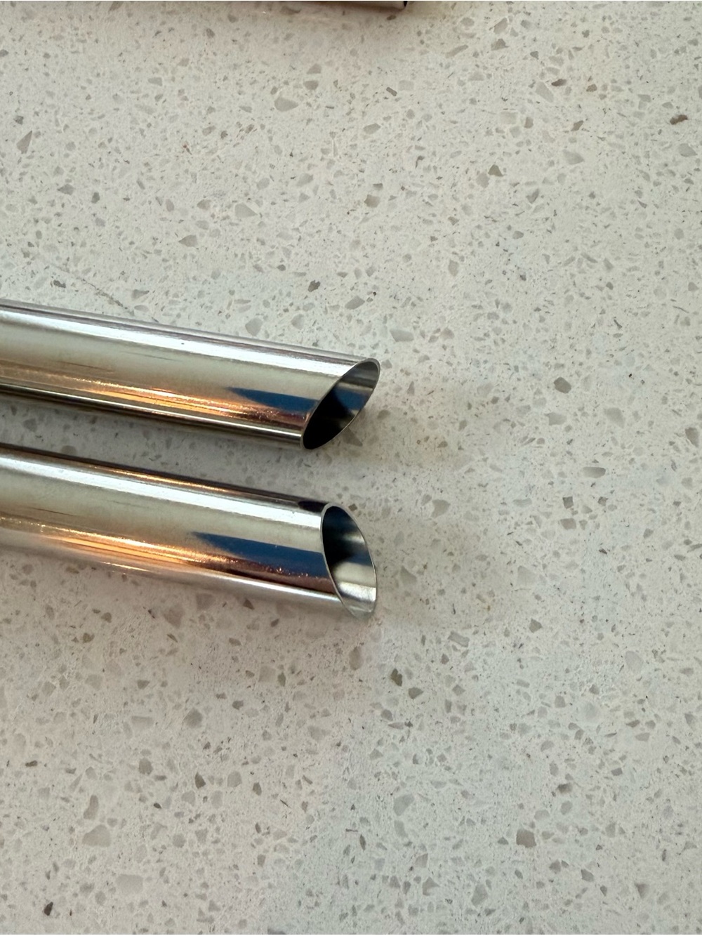 Stainless Steel Reusable Drinking Straws - Set of 8 - Picture 2 of 2